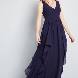 COPY - ModCloth As Ruffles Ripple Maxi Dress